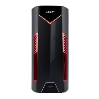 Настолен компютър Acer Nitro N50-600(DG.E0MEX.039), шестядрен Coffee Lake Intel Core i7-8700 3.2/4.6 GHz, GeForce GTX 1060 6GB, 8GB DDR4, 2TB HDD, 1x USB Type-C, клавиатура и мишка, Endless OS (Linux) | JAR Computers Acer Nitro N50-600 DG.E0MEX.039