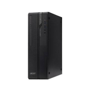 Настолен компютър Acer Veriton EX2620G (DT.VRVEX.002), двуядрен Gemini Lake Intel Celeron J4005 2.0/2.7 GHz, 4GB DDR4, 1TB HDD, 2x USB 3.1 Gen 1, клавиатура и мишка, Free DOS | JAR Computers Acer Veriton EX2620G DT.VRVEX.002