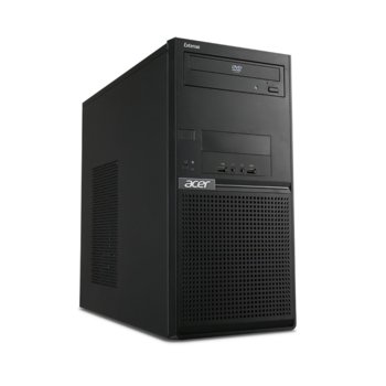 Настолен компютър Acer Extensa EM2610 (DT.X0CEX.047), дву-ядрен Intel Core i3-4170 3.7GHz, 4GB DDR3, 1TB HDD 7200 rpm, 6x USB 2.0, клавиатура и мишка, Free DOS, 8.35kg | JAR Computers Acer Extensa EM2610 DT.X0CEX.047
