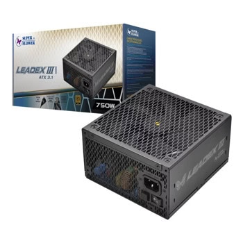 Захранване Super Flower Leadex III Gold (SF-750F14GE), 750W, Active PFC, 80+ Gold, 140mm вентилатор | JAR Computers Super Flower Leadex III Gold 750W SF-750F14GE