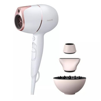 Сешоар Philips BHD628/00, 1800W, йонна грижа, технология SenseIQ, бял | JAR Computers Сешоар Philips BHD628/00