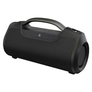 Тонколона Hama SoundBarrel (188217), 2.0, 60W, Bluetooth, AUX, USB, черна, преносима, до 12 часа време на работа, водоустойчива | JAR Computers HAMA-188217
