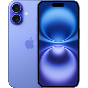 Смартфон Apple iPhone 16 Plus (Ultramarine), поддържа 2 SIM карти, 6.7" (17.01cm) Super Retina XDR OLED Dolby Vision дисплей, шестядрен Apple A18 3.78GHz, 8GB RAM, 128GB Flash памет, 48 + 12 & 12 Mpix камери, iOS, 199g | JAR Computers Apple iPhone 16 Plus Ultramarine 128GB MXVX3ZD/A