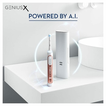 Ел. четка за зъби Oral-B Genius X Rose Gold