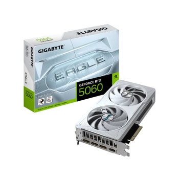 Видео карта Nvidia GF RTX 5060, 8GB, Gigabyte EAGLE ICE, OC, PCI-E 5.0, GDDR7, 128 bit, DisplayPort, HDMI | JAR Computers видео карта gigabyte rtx 5060 eagle oc ice