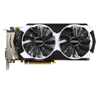 Видео карта NVIDIA GeForce GTX 960, 4GB, MSI, PCI-E 3.0, GDDR5, 128 bit, DisplayPort, HDMI, DVI | JAR Computers GeForce GTX 960 4GD5T OC