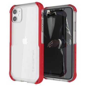 Ghostek Cloak 4 iPh 11 transparent-red GHOCAS2246
