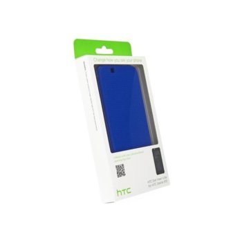 HTC Case Dot Flip (син)