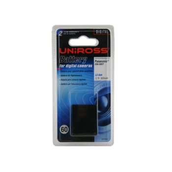 Батерия Cameron Sino за апарат Panasonic CGA S007, Lumix DMC-TZ4, LiIon 3.7V, 1000mAh | JAR Computers Cameron Sino Panasonic CGA S007 3.7V 1000mAh