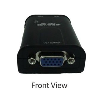 Преходник Chronos HVC11 от HDMI(ж) към VGA/Audio(м), черен | JAR Computers HDMI to VGA/Audio converter, HVC11, Chronos