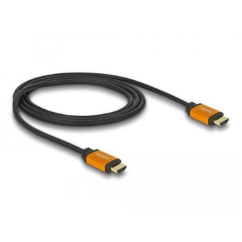 Кабел Delock 85727, от HDMI(м) към HDMI(м), 1m, черен, 8K@60Hz | JAR Computers Кабел Delock 85727
