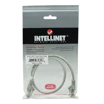 Intellinet Cat.5e 0.5m UTP сив 318228