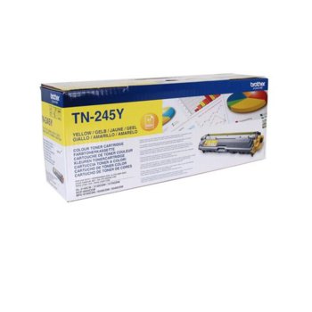 Тонер касета за Brother HL 3140CW/3170CDW, Yellow - TN-245Y, Заб.: 2200 брой копия | JAR Computers КАСЕТА ЗА BROTHER HL 3140CW/3170CDW - Yellow - P…