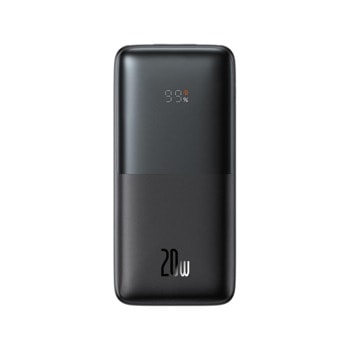 Външна батерия/power bank/ Baseus PPBD040201, 10000mAh, черна, 20W | JAR Computers Външна батерия Baseus PPBD040201