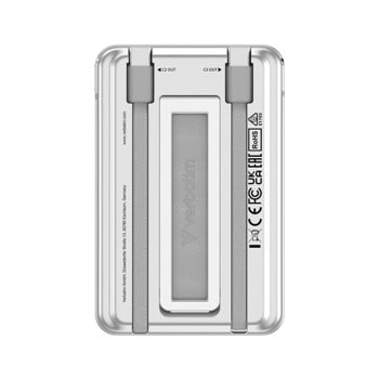 verbatim charge 'n' go two cable 5000mah 32276
