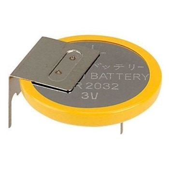Батерия литиева EVE BATTERY M0667-LF, CR2032, 3V, 1бр., с накрайници | JAR Computers Бутонна батерия литиева EVE M0667-LF CR2032 3V