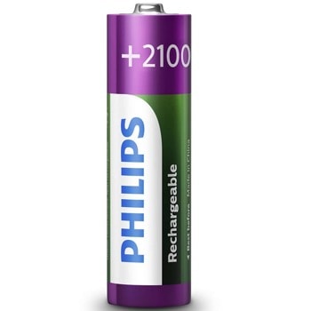 PHILIPS Rechargeable battery AA 2100 mAh R6B4A210