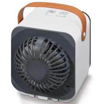 Вентилатор Beurer LV 50, преносим, 3 скорости, функция за овлажняване, бял/сив image
