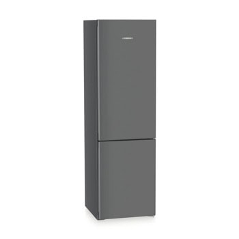 Хладилник с фризер LIEBHERR CNdgc 5703 Pure, клас C, 371 л. общ обем, свободностоящ, 162 kWh/годишно, SuperCool, BottleTimer, DuoCooling, EasyFresh, сив | JAR Computers LIEBHERR CNdgc 5703 Pure