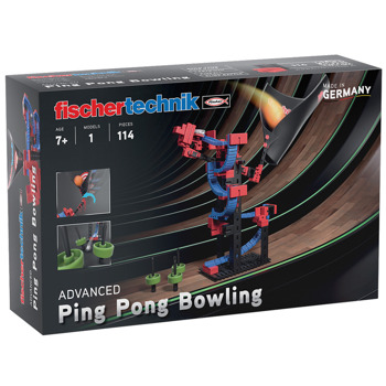 Конструктор Fischertechnik Ping Pong Bowling, 114 компонента, над 7г. | JAR Computers Fischertechnik Ping Pong Bowling 569017