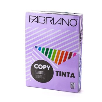 Копирна хартия Fabriano Copy Tinta, A4, 80 g/m2, виолетова, 500 листа | JAR Computers Fabriano Copy Tinta, A4, 80 g/m2, виолетова, 500 л