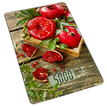 Кухненски кантар Oliver Voltz OV51651KD, дигитален, до 5 kg капацитет, LCD екран | JAR Computers Oliver Voltz OV51651KD Pomegrenate