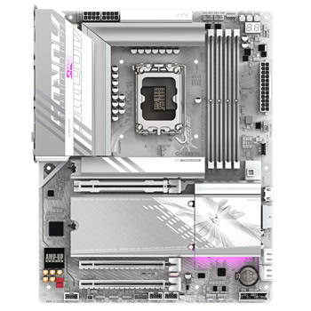 Дънна платка Gigabyte Z890 AORUS ELITE WIFI7 ICE, Z890, LGA1851, DDR5, PCI-E 5.0 (Thunderbolt&DP), 4x SATA 6Gb/s, 4x M.2, 2x USB 3.2 Gen 2, 2.5G LAN, Wi-Fi 7, Bluetooth 5.4, ATX | JAR Computers Gigabyte Z890 AORUS ELITE WIFI7 ICE