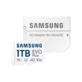 Samsung 1TB microSD Card EVO Plus MB-MC1T0SA/EU | JAR Computers Samsung 1TB microSD Card EVO Plus MB-MC1T0SA/EU