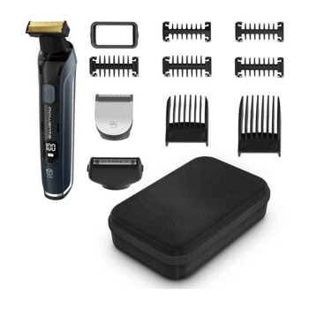 Тример Rowenta Forever Sharp Ultimate TN6204E0, 15 настройки на дължината, сухо и мокро бръснене, остриета от неръждаема стомана с титаниево покритие, до 120 минути време на работа, черен | JAR Computers Rowenta Forever Sharp Ultimate TN6204E0