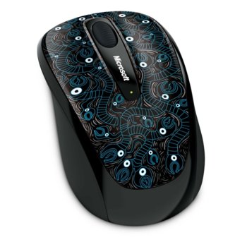 Microsoft Wireless Mobile Mouse 3500 Artist Skwak