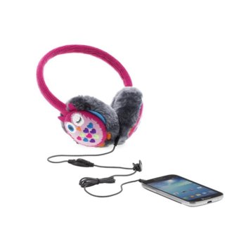 KitSound Owl Audio Earmuffs headphones for mobile