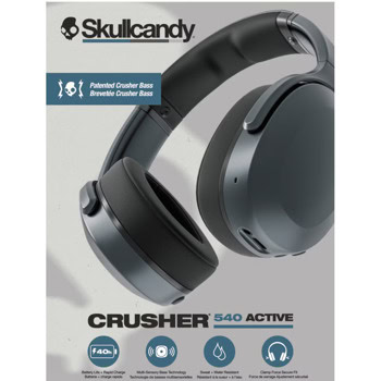 Skullcandy Crusher 540 Active Coal | JAR Computers Skullcandy Crusher 540 Active Coal