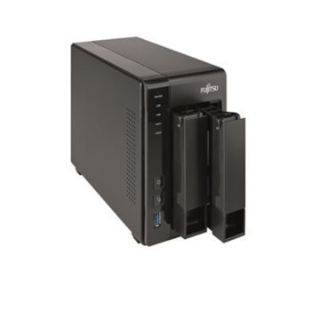 Мрежови диск (NAS) Fujitsu Celvin NAS QE707 (S26341-F108-L724), двуядрен Annapurna Labs Alpine AL-212 1.7GHz, 1GB DDR3D, 8TB (2x 4TB) HDD SATA, 2x RJ-45, HDMI, 3x USB 3.0 | JAR Computers Fujitsu Celvin NAS QE707