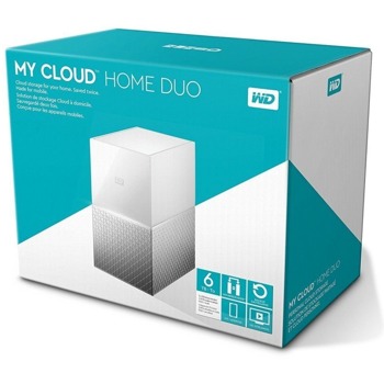 Western Digital 6TB My Cloud Home Duo WDBMUT0060JW