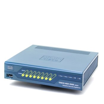 Firewall Cisco ASA 5505 Appliance with SW 50 Users