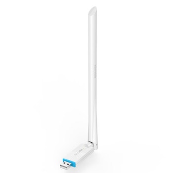 Мрежови адаптер Tenda U2, 150Mbps, Wireless N, USB 2.0, бял, 1 външна антена | JAR Computers Tenda U2