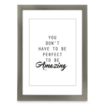 Рамка за снимки Hama Chiaro 193270, 30 x 40 cm, пластмасова рамка, сива | JAR Computers HAMA Chiaro Grey 193270