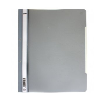 PVC папка Lux, перфорация, сива, A4 | JAR Computers Папка PVC перфорация Lux сива