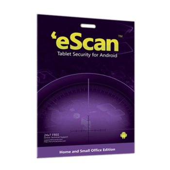 Софтуер eScan Tablet Security for Android, за 1 потребител, 1 година | JAR Computers eScan Tablet Security for Android 1 Device/1 year