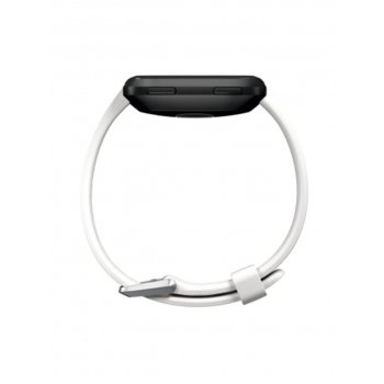 Fitbit Versa NFC, White Band, Black Case
