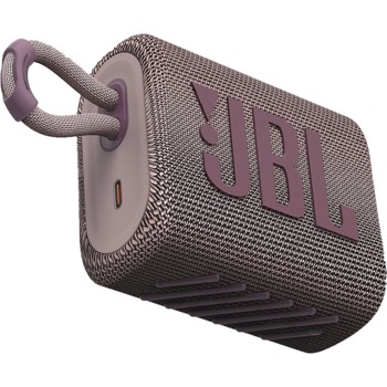 Тонколона JBL Go 3 PINK, 1.0, 4.2W, Bluetooth, розов, IPX67, до пет часа работа с едно зареждане image
