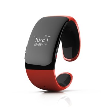 Смартчасовник MyKronoz Smartwatch ZeBracelet 2, OLED дисплей, Bluetooth, червен | JAR Computers MyKronoz ZeBracelet 2 red