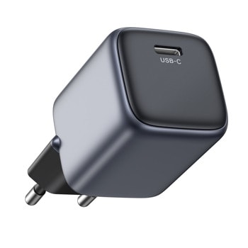 Зарядно устройство Ugreen 90664, от контакт към USB-C(ж), 5V/3A, черно, 20W, QC 4.0 | JAR Computers Ugreen 90664 от контакт към USB C ж