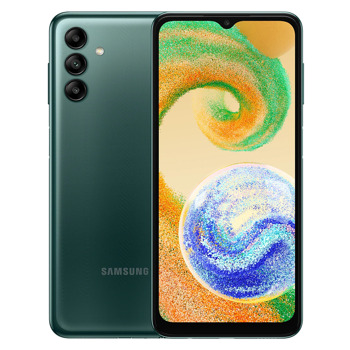 Смартфон Samsung SM-A047 Galaxy A04s (зелен), поддържа 2 sim карти, 6.5" (16.51 cm) PLS 90 Hz дисплей, осемядрен Exynos 850 2.0 GHz, 3GB RAM, 32GB Flash памет, 50.0 + 2.0 + 2.0 & 5.0 MPix камера, Android, 195 g image