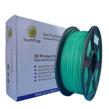 Консуматив за 3D принтер, PLA, 1.75mm, зелен, 1kg | JAR Computers Sun Top K01GAST175-C0A