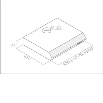 Turboair TILLY LUX WH/F/60 | JAR Computers Turboair TILLY LUX WH/F/60