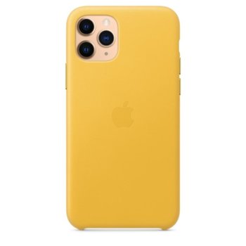 Apple Leather case iPhone 11 Pro yellow MWYA2ZM/A
