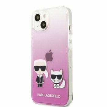 Karl and Choupette за iPhone 13 розов
