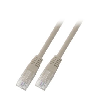 Пач кабел UTP EFB Elektronik, 2m, Cat 5E, сив | JAR Computers EFB Elektronik RJ45 U/UTP Cat.5e 2m grey K8456.2