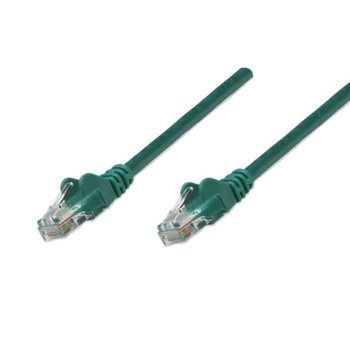 Пач кабел Cat.5e 1.5m UTP зелен